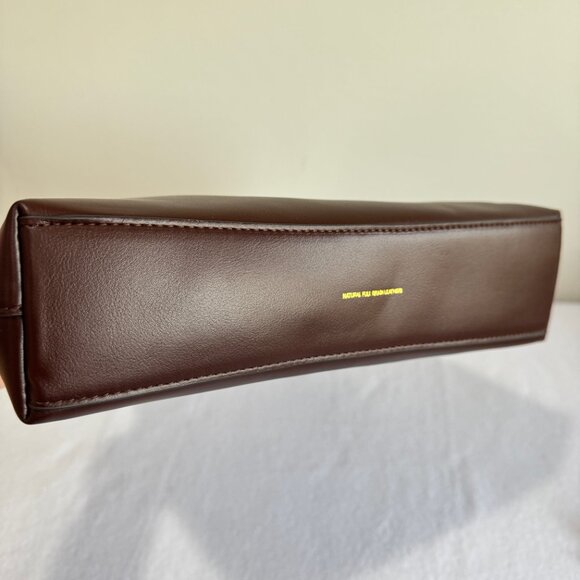 NWT! COACH Brooklyn 28 Shoulder Bag in Maple - Picture 5 of 16